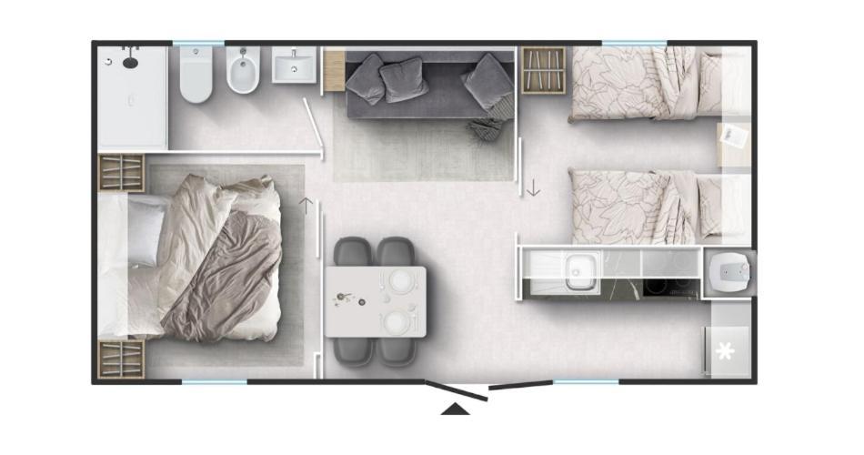 Hotel Park E Mobil Home Sottomarina Eksteriør bilde